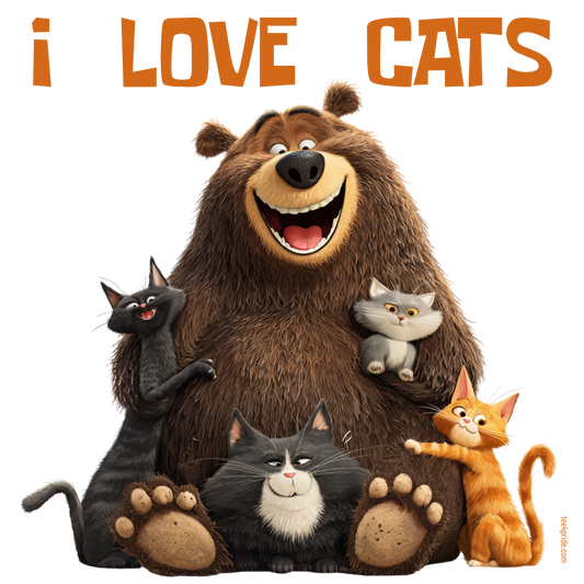 Tasse Mug Lgbt "I LOVE CATS" - Blanc