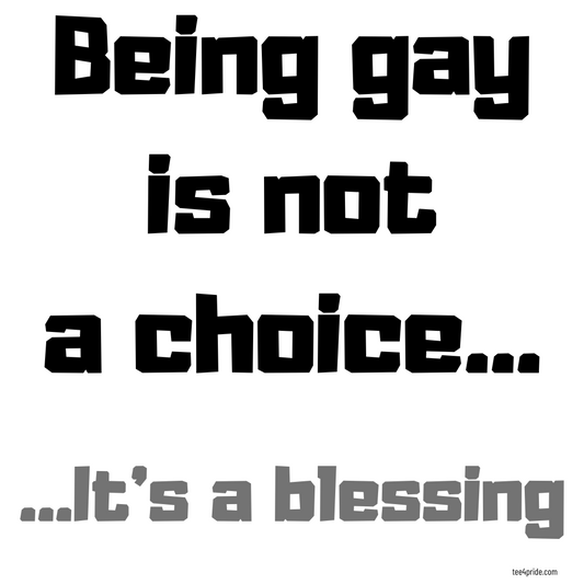 Etre gay n'est pas un choix