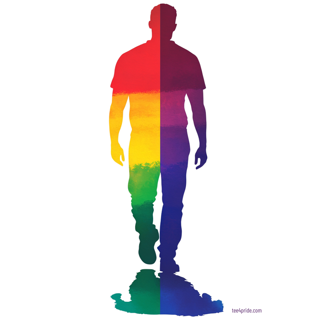 Homme rainbow