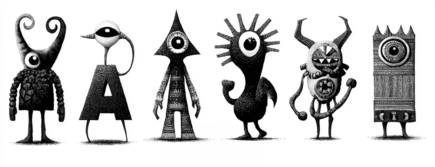 Tasse Mug Design "ALIENS" - Blanc / Noir