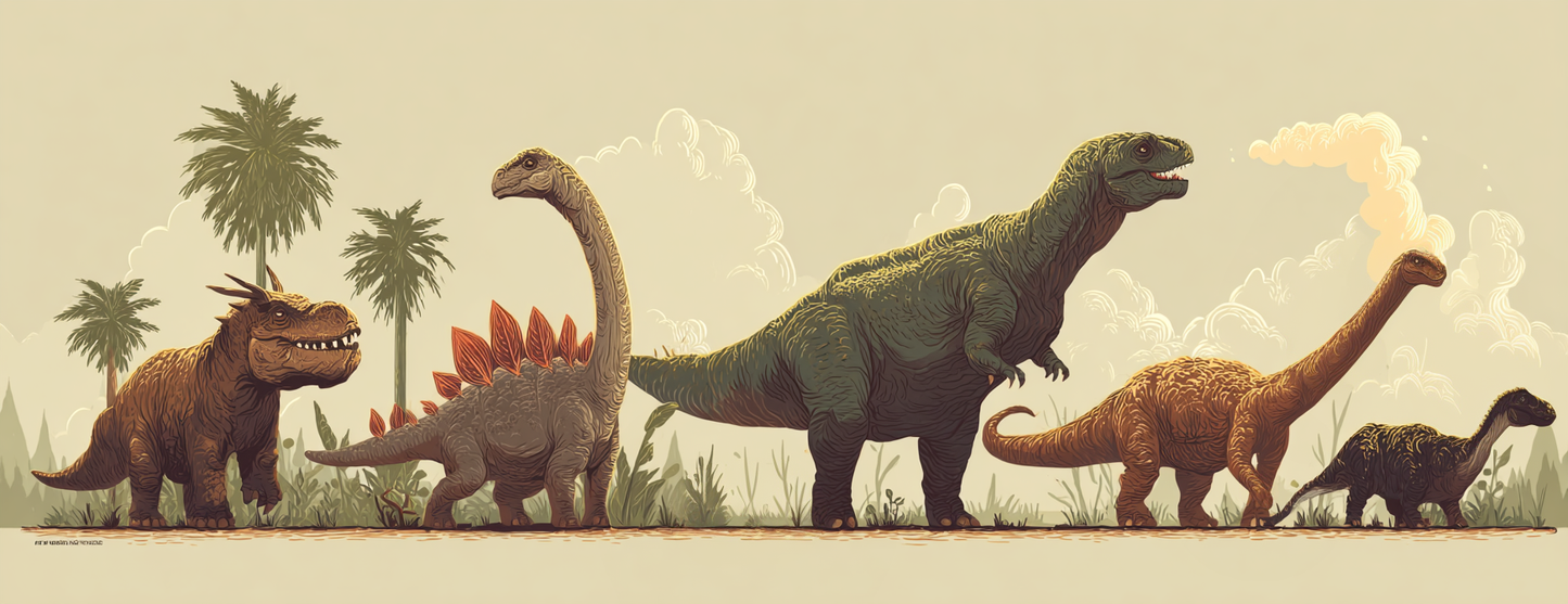 Tasse Mug Design "DINOSAURES" - Noir