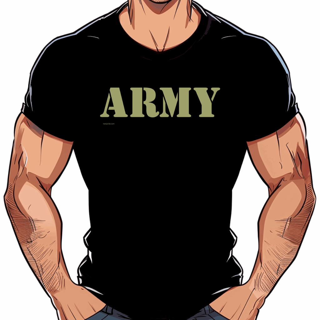T-shirt armee