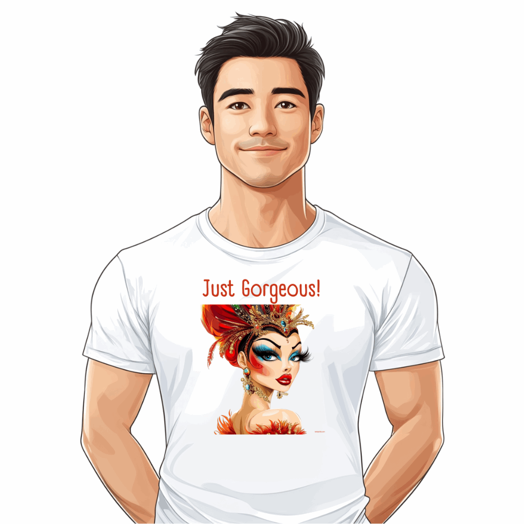T shirt drag Gorgeous