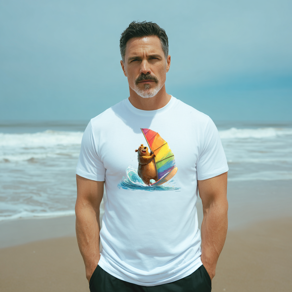 T-shirt Ours sportif