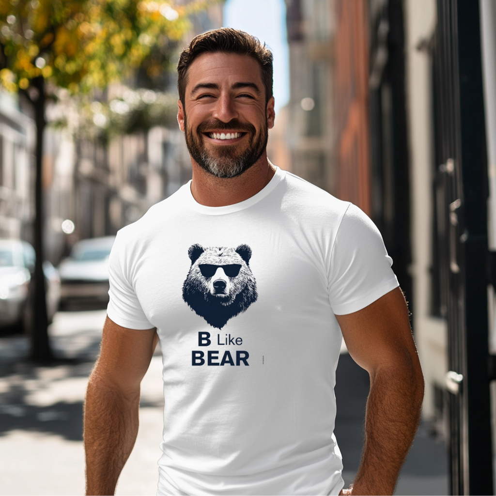 T-shirt gay b like bear