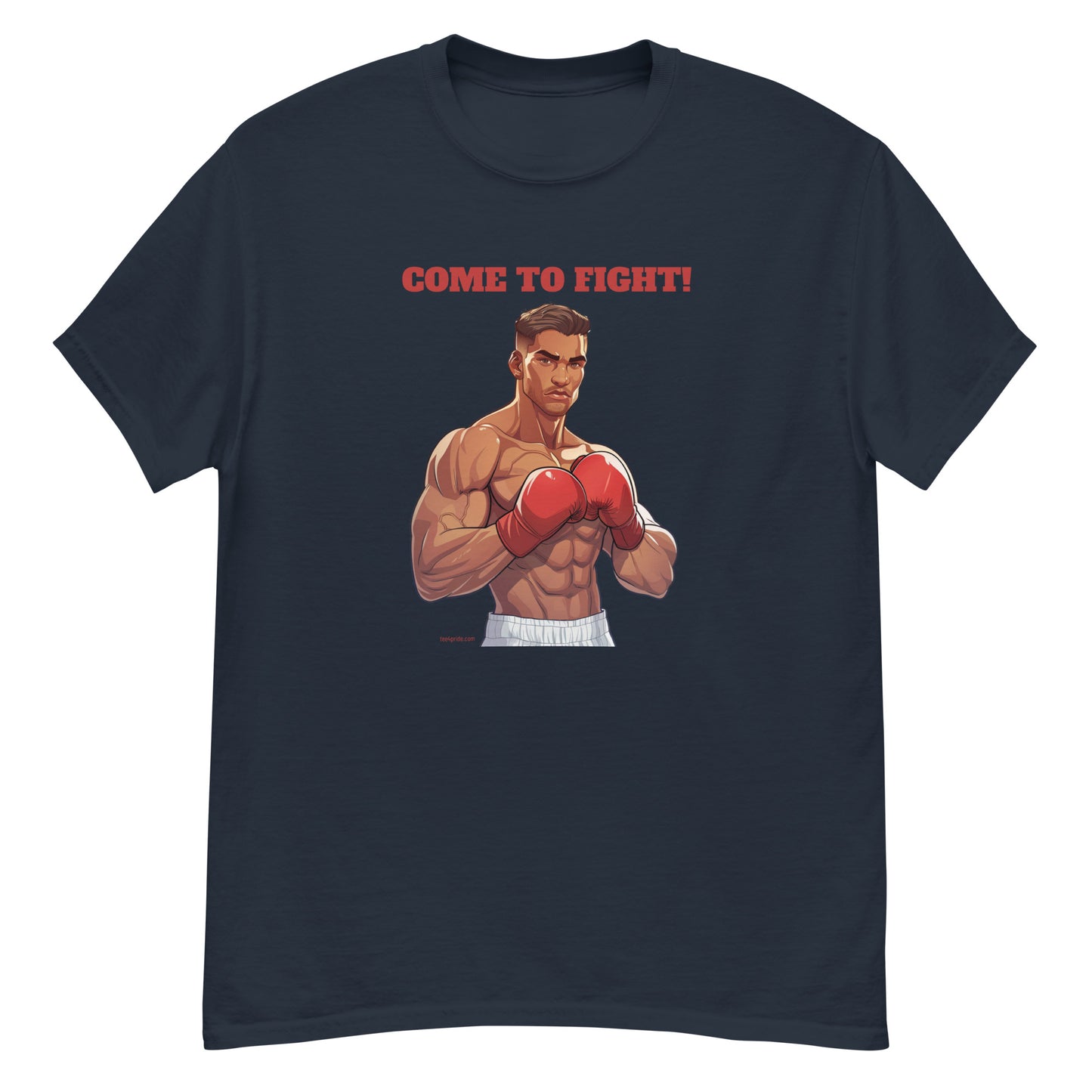 T-shirt gay boxeur