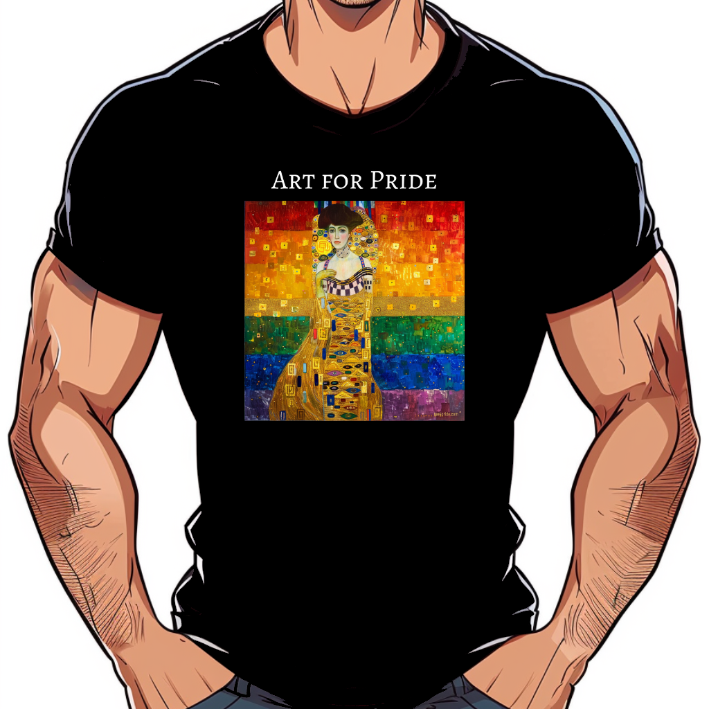 T shirt Klimt Lgbt Art