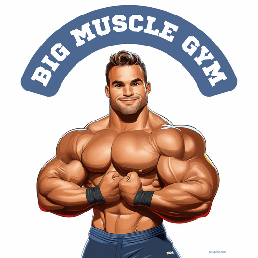 gay big muscle