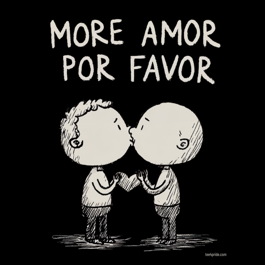 more amor por favor t-shirt