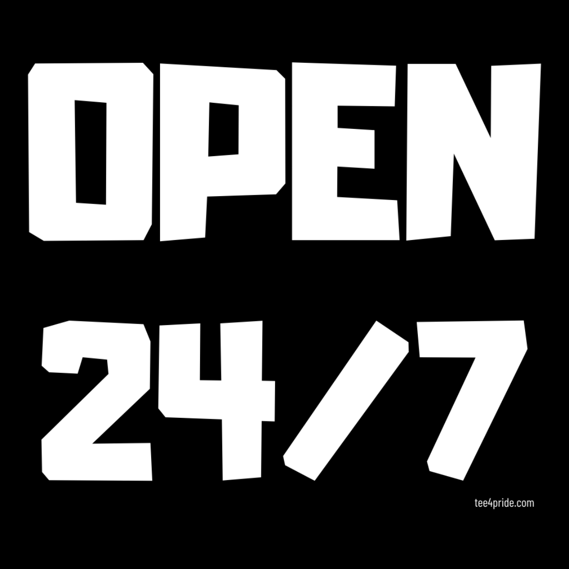 ouvert 24h sur 24