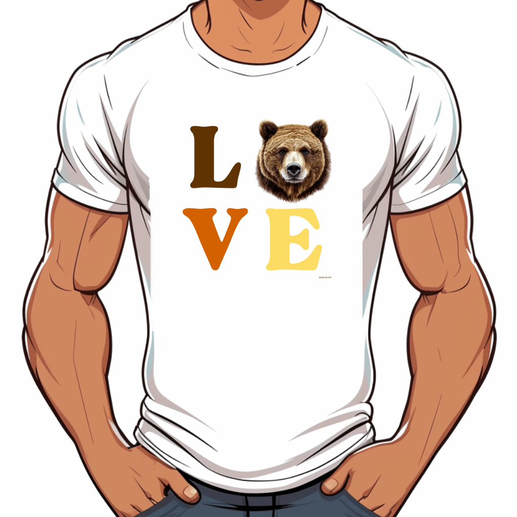 t-shirt bear gay Love