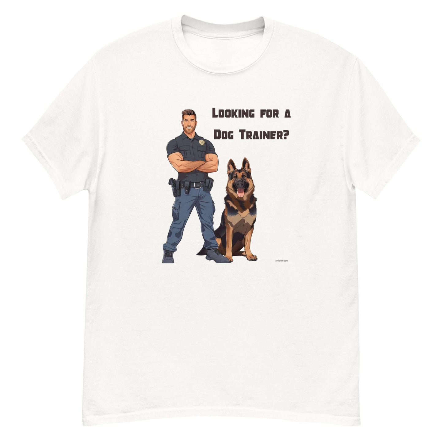 t-shirt dog training