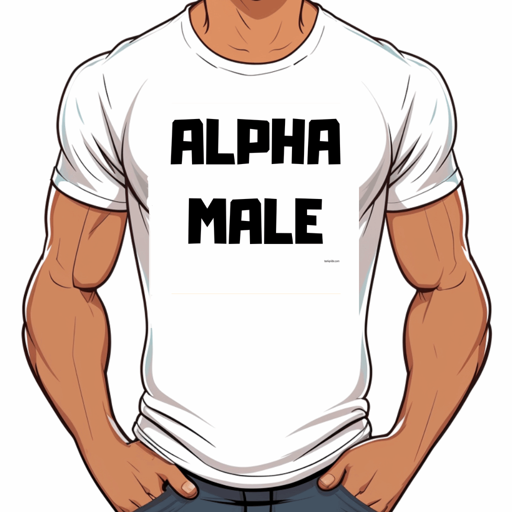 t shirt gay alpha male