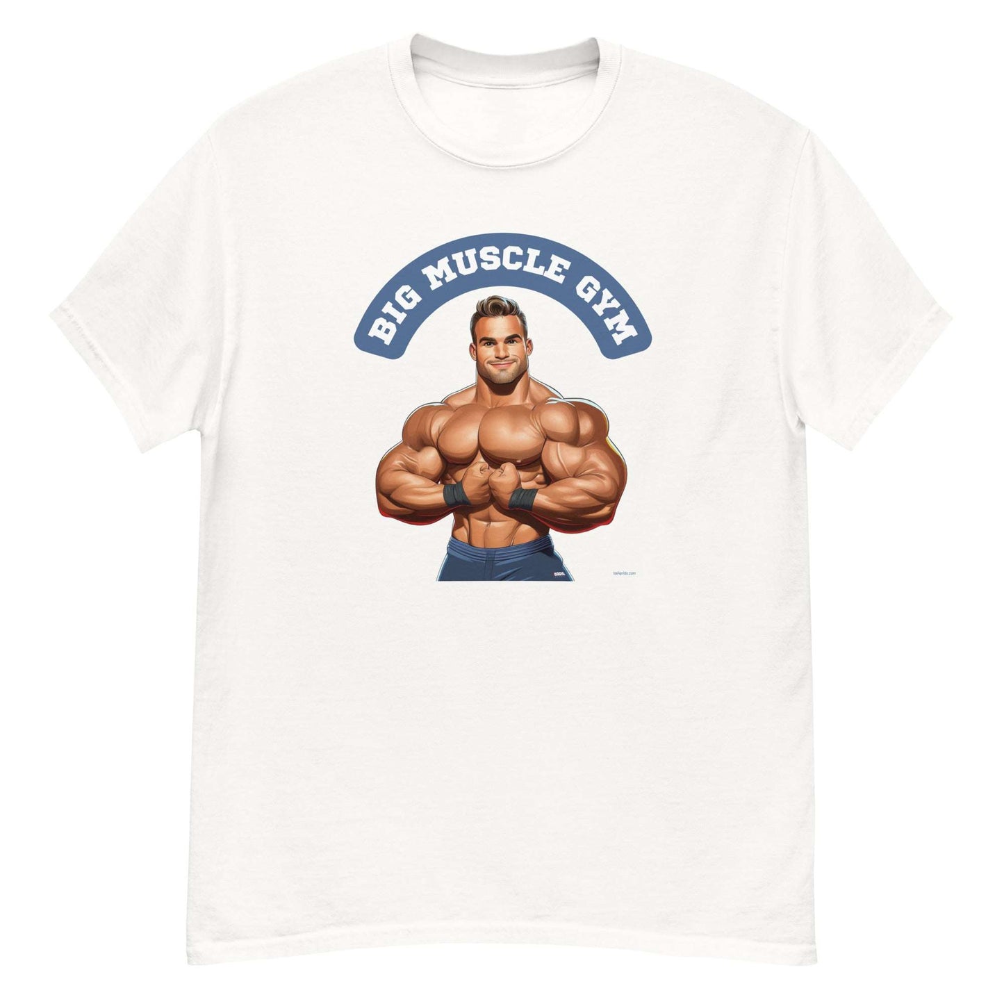 t-shirt gay big muscle