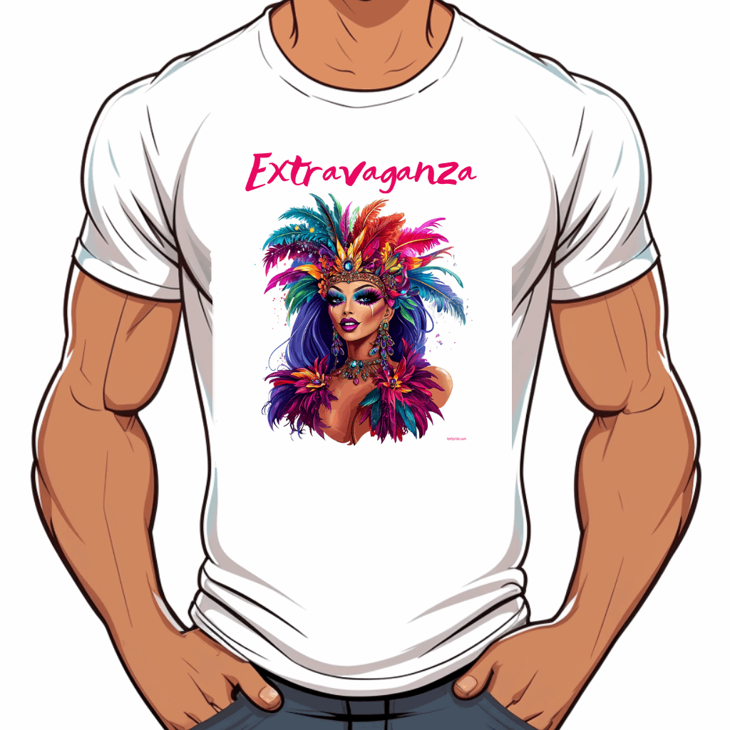 t-shirt gay extravagant
