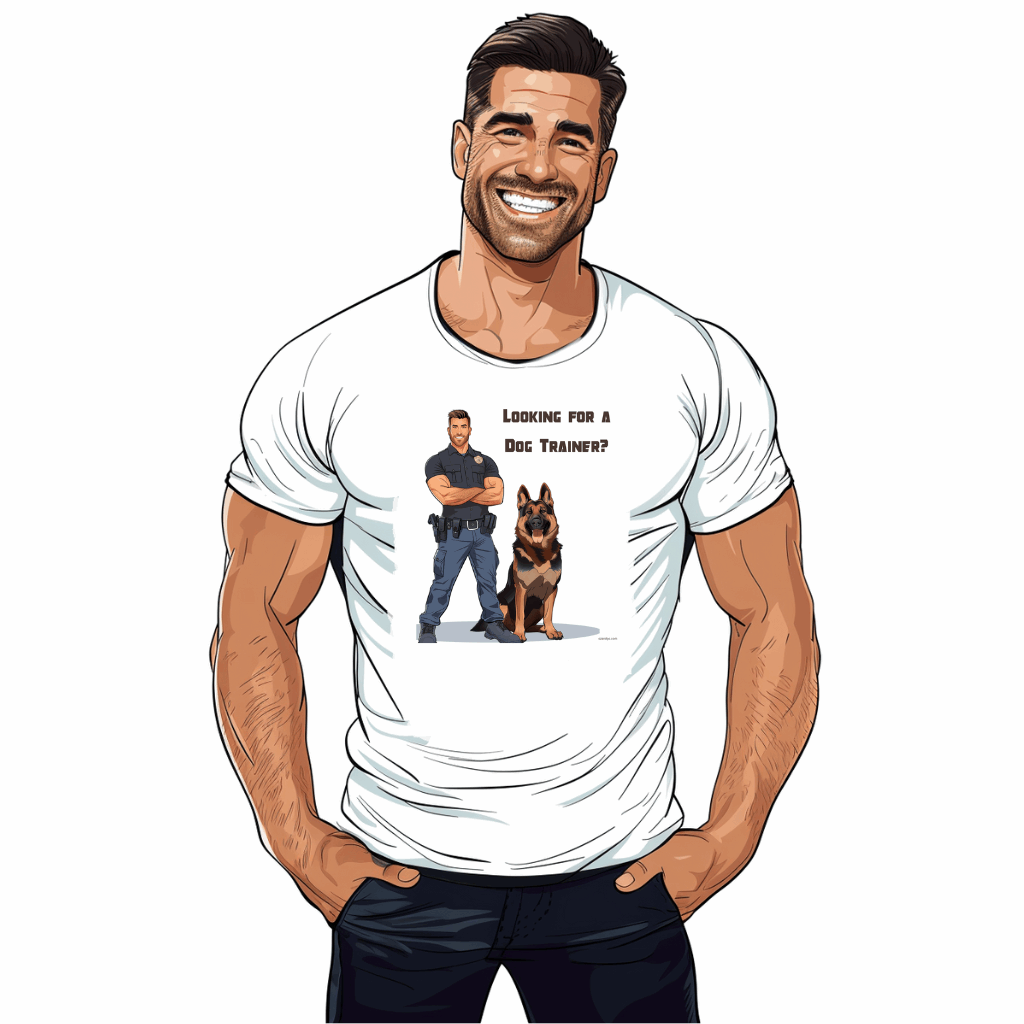 t-shirt gay maitre chien