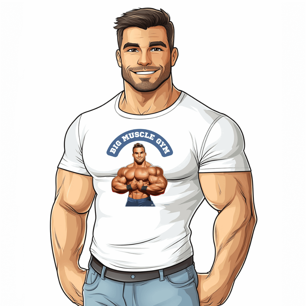 t-shirt gay muscle