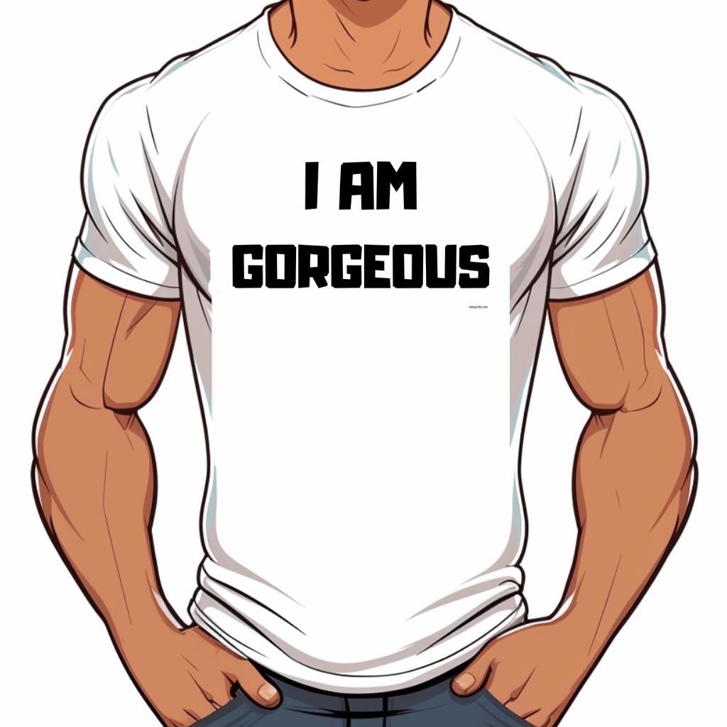 t-shirt lgbt a message