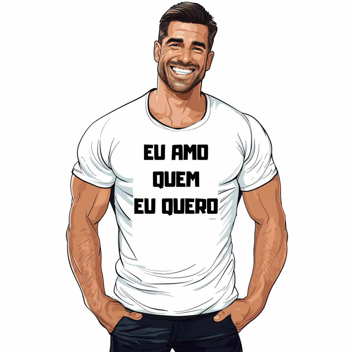 t-shirt lgbt gay pride portugais sexy
