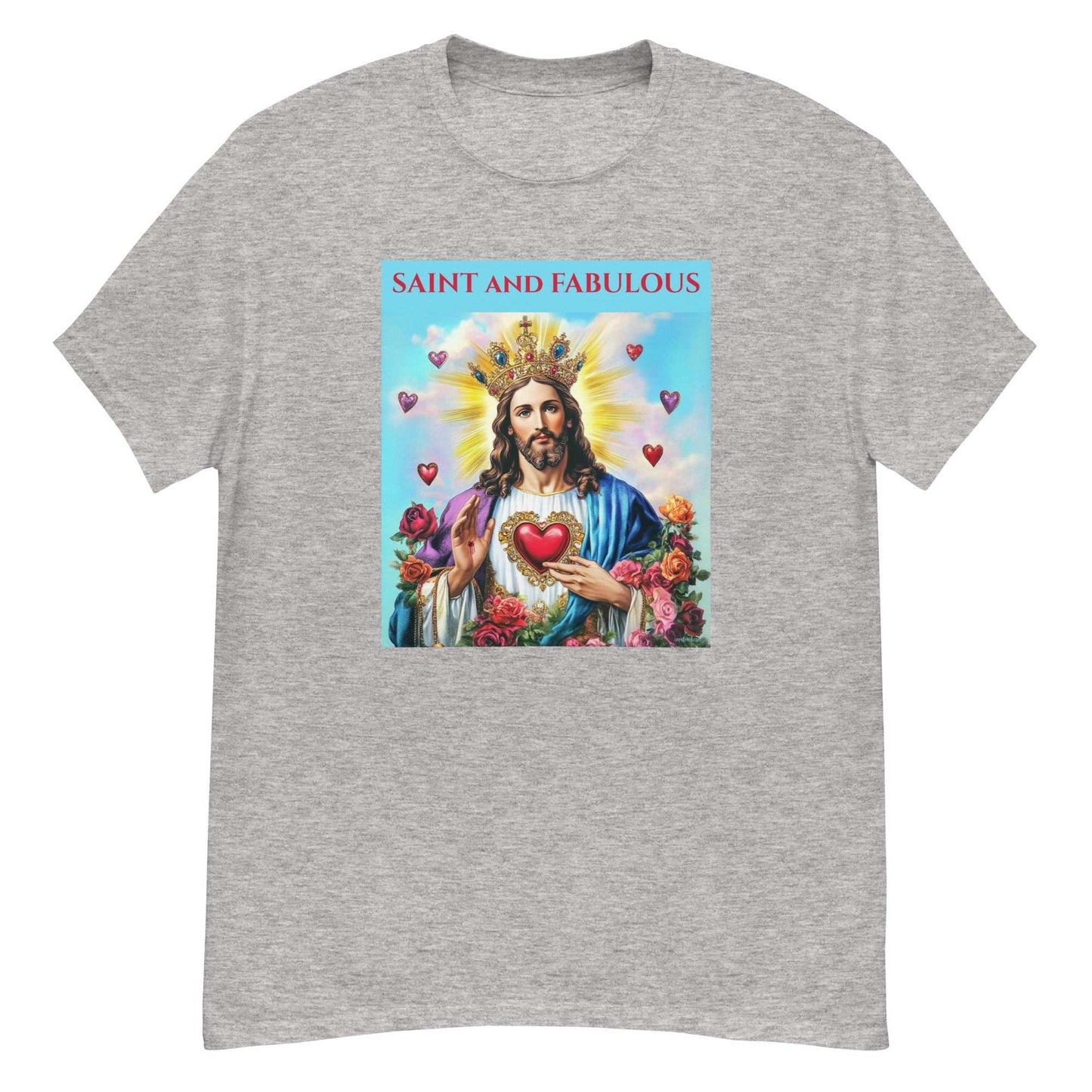 t-shirt lgbt homme christ