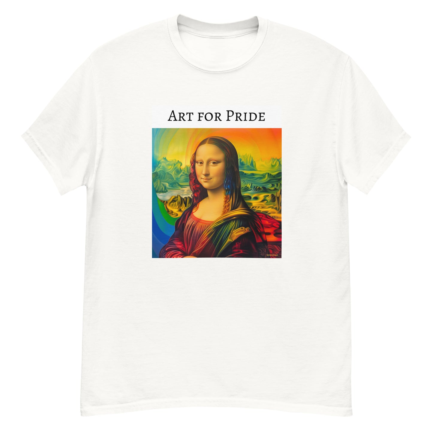 t-shirt Joconde lgbt