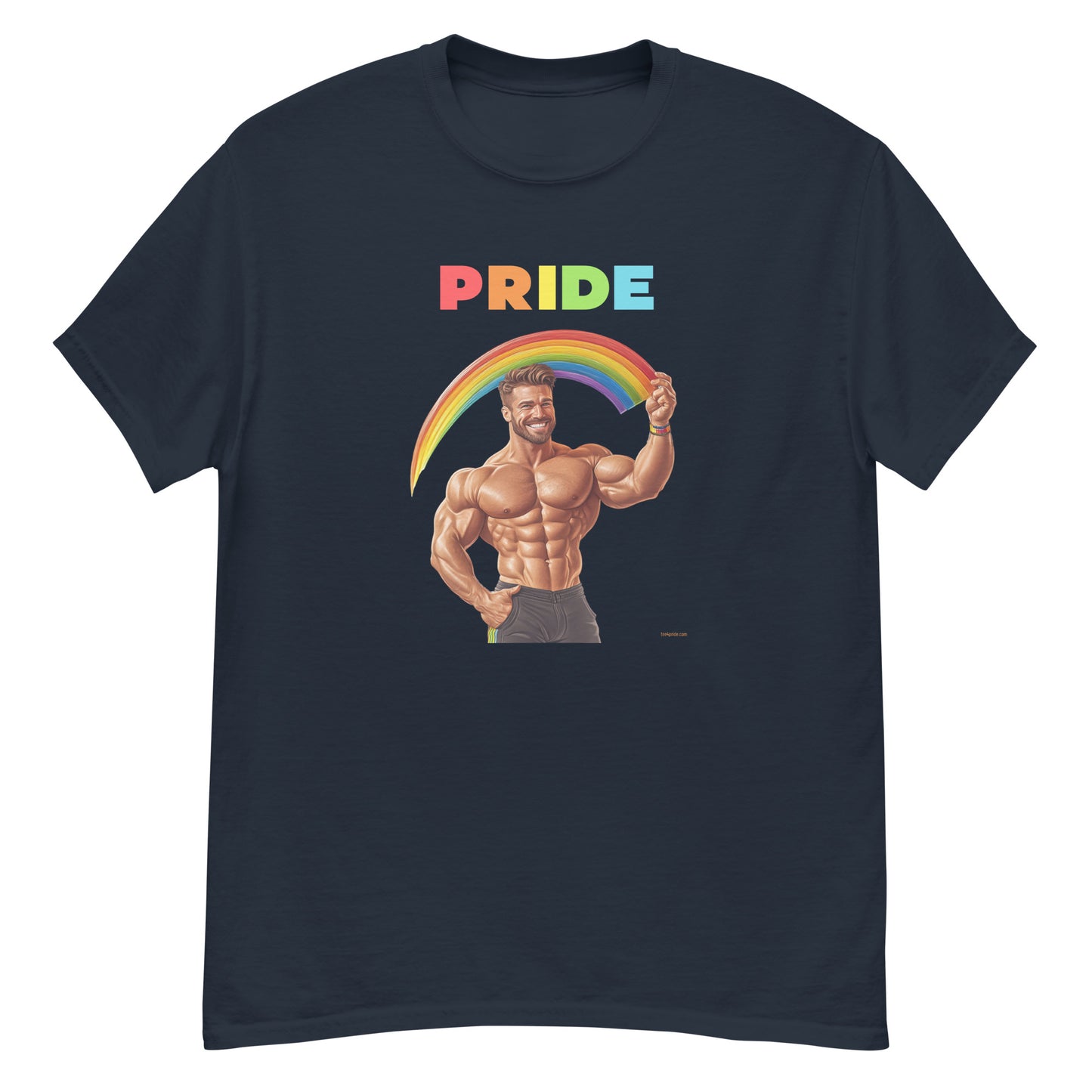 t-shirt arc en ciel lgbt