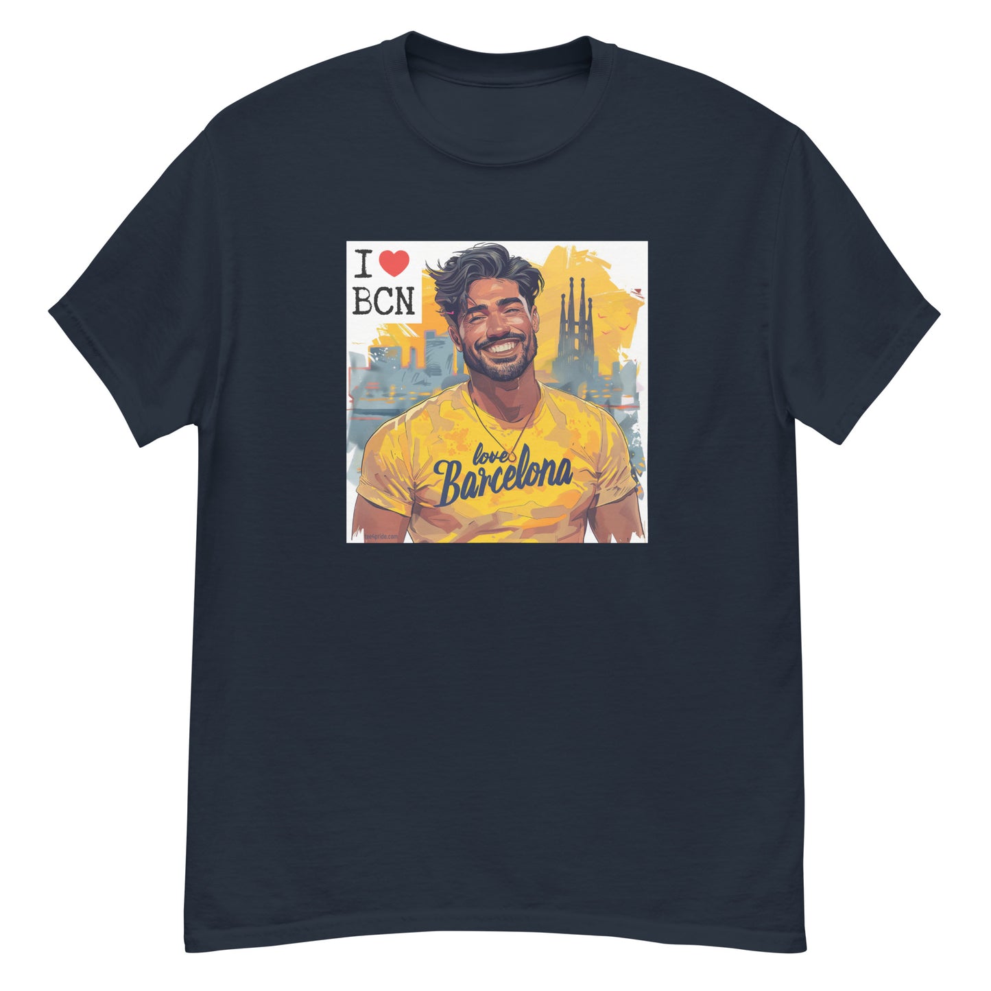 t-shirt barcelone