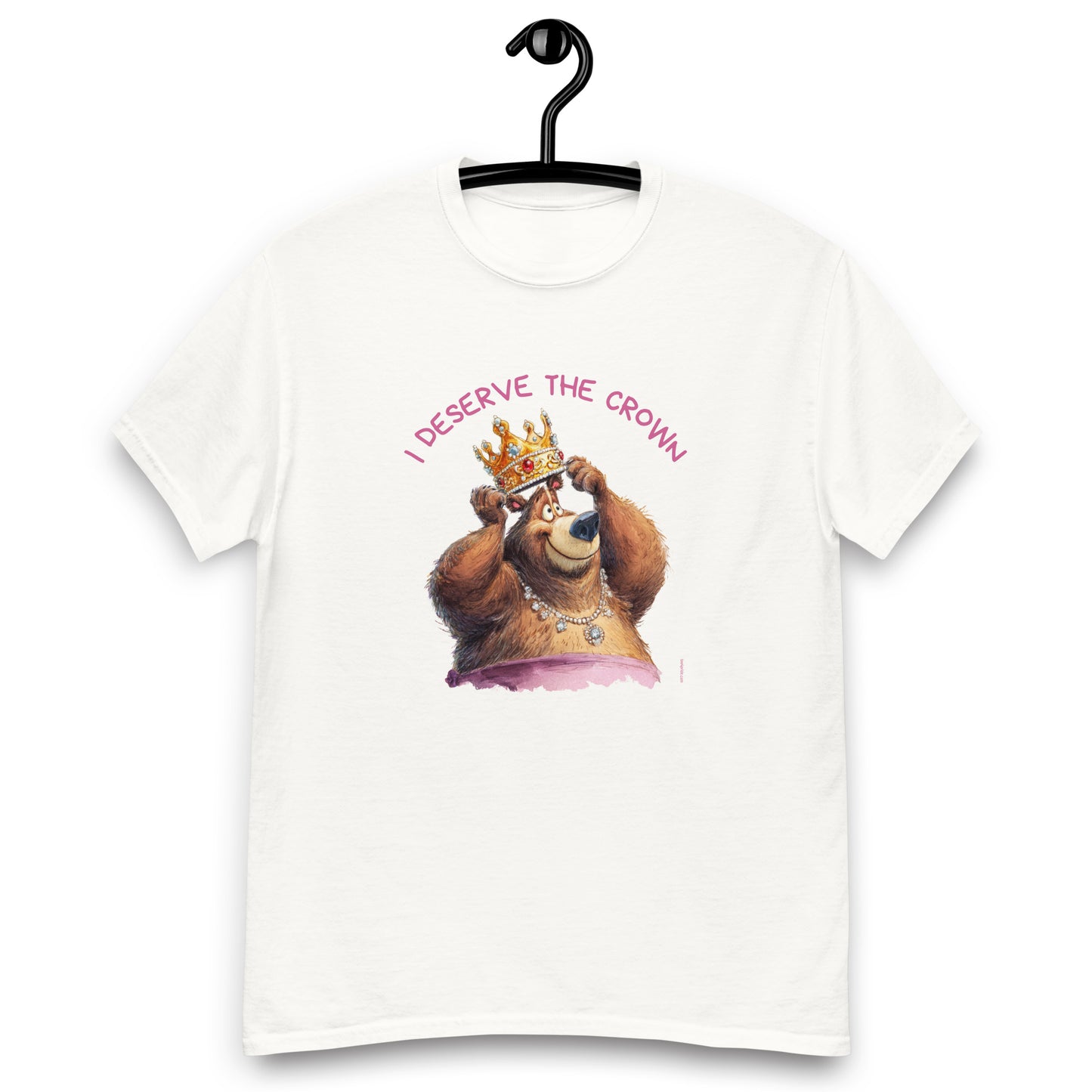 t-shirt bear gay couronne