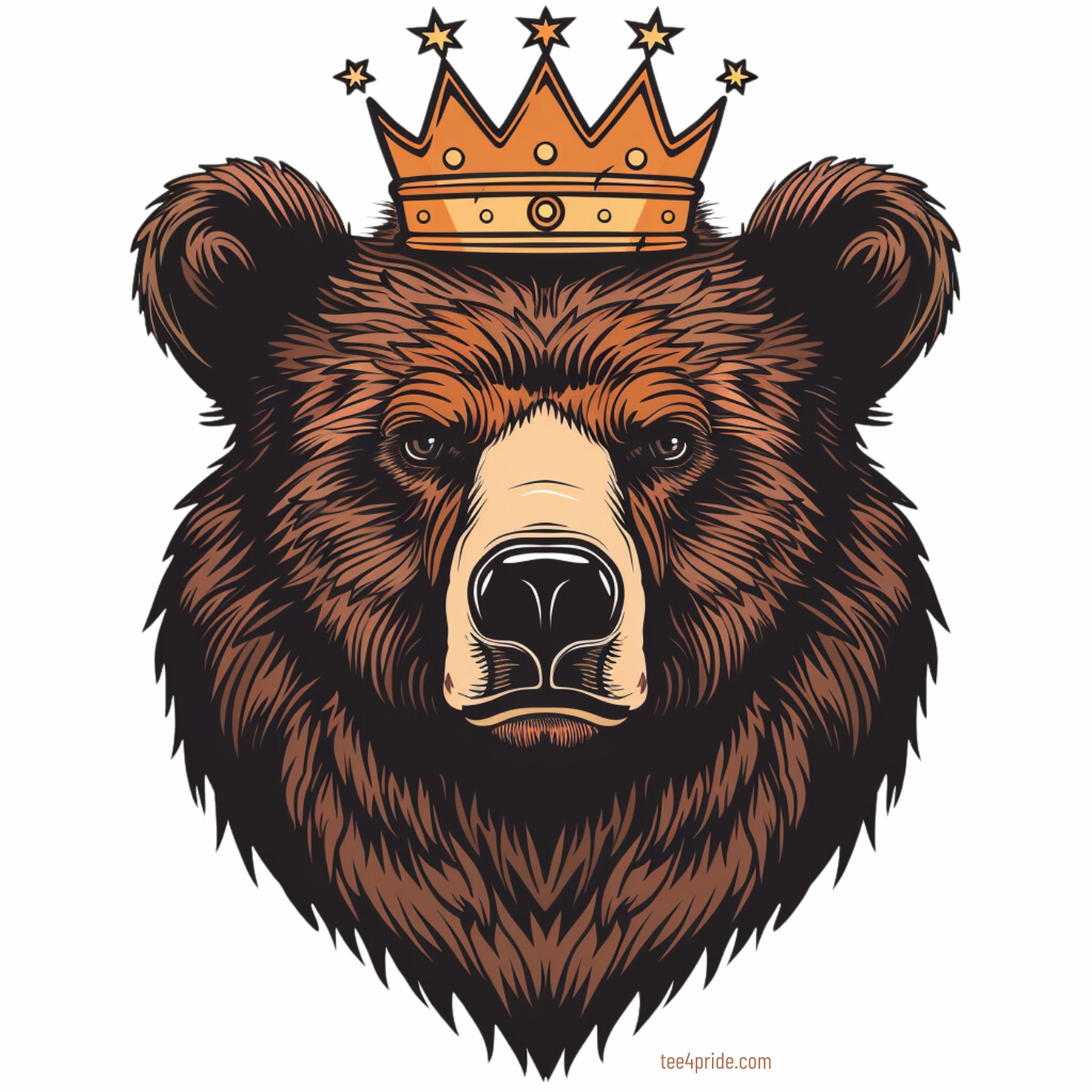 t-shirt bear sexy king bear