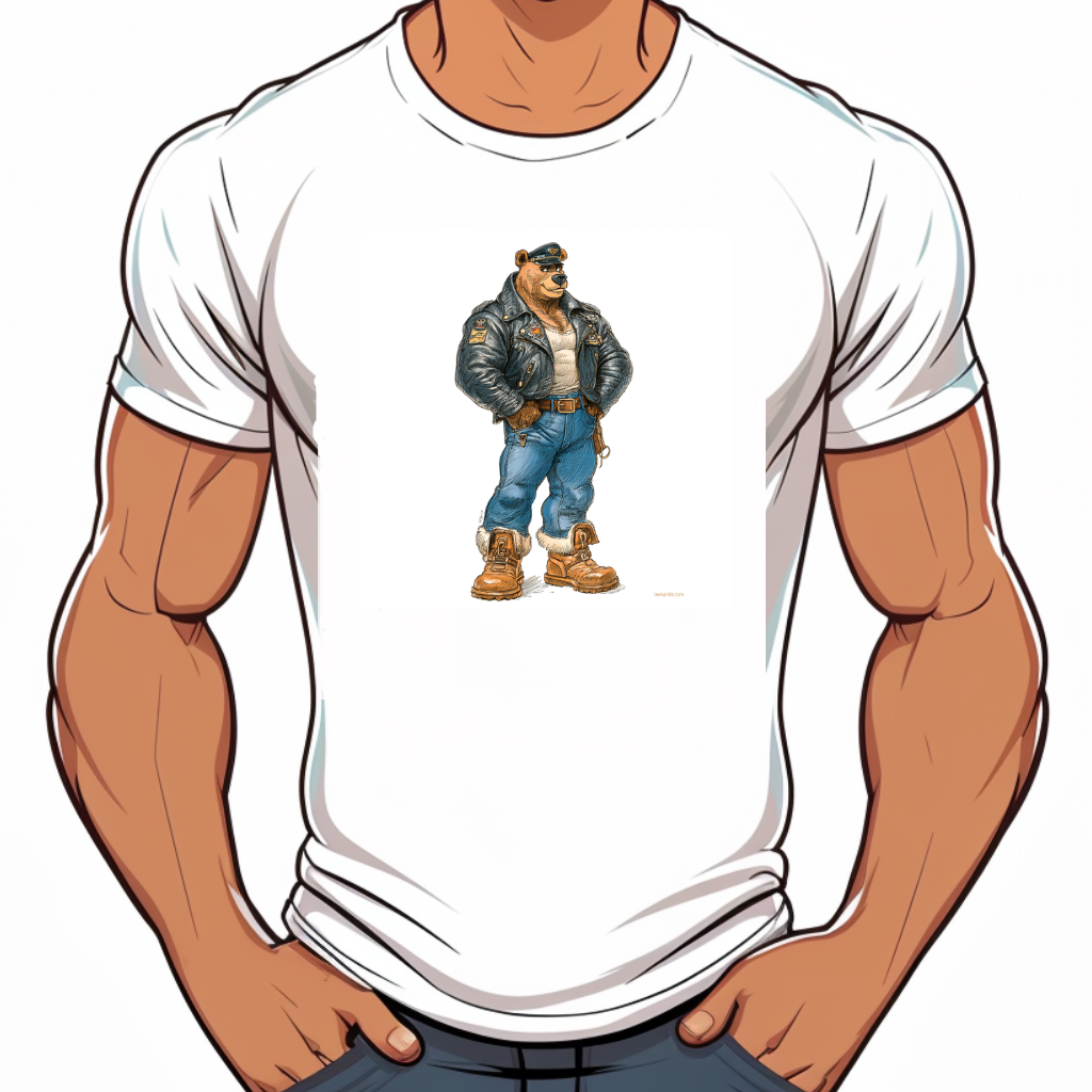 t-shirt gay Tom of Finland Bear