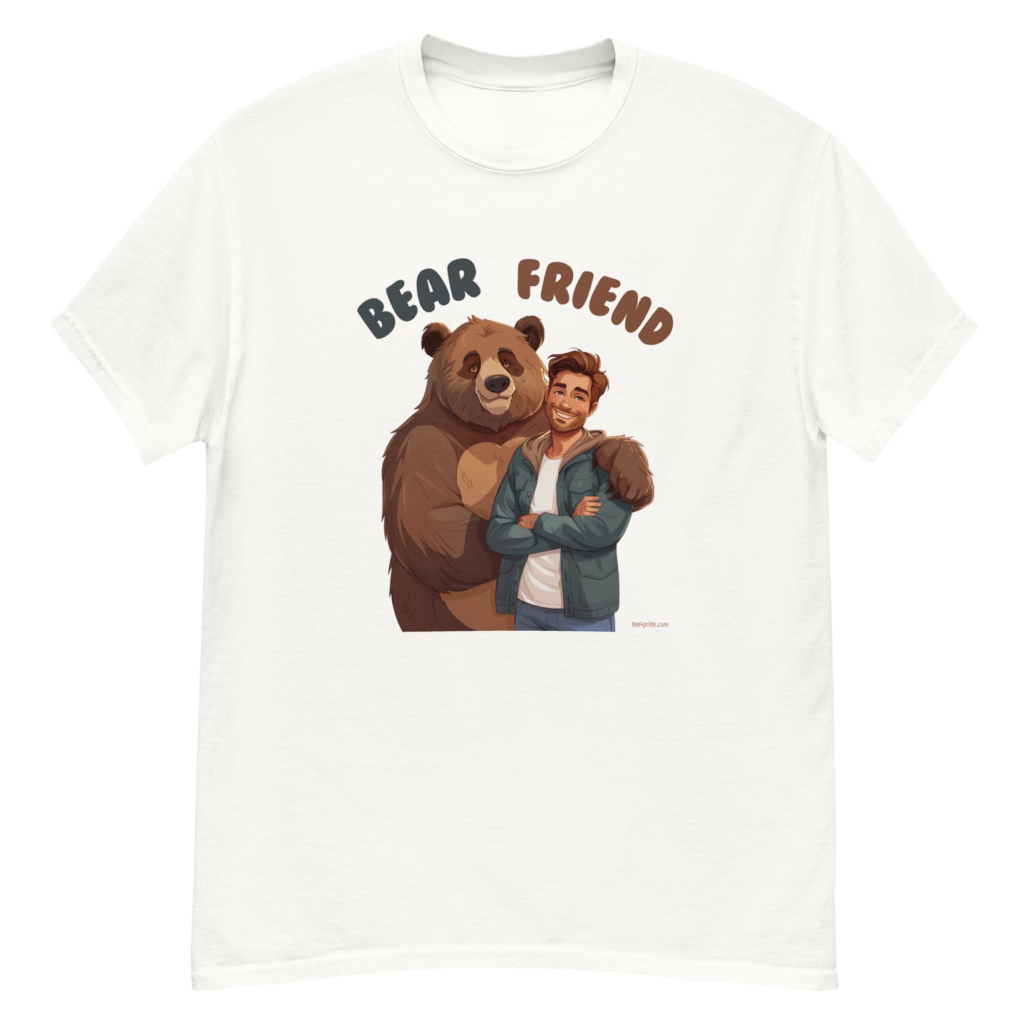 t-shirt gay ami des ours