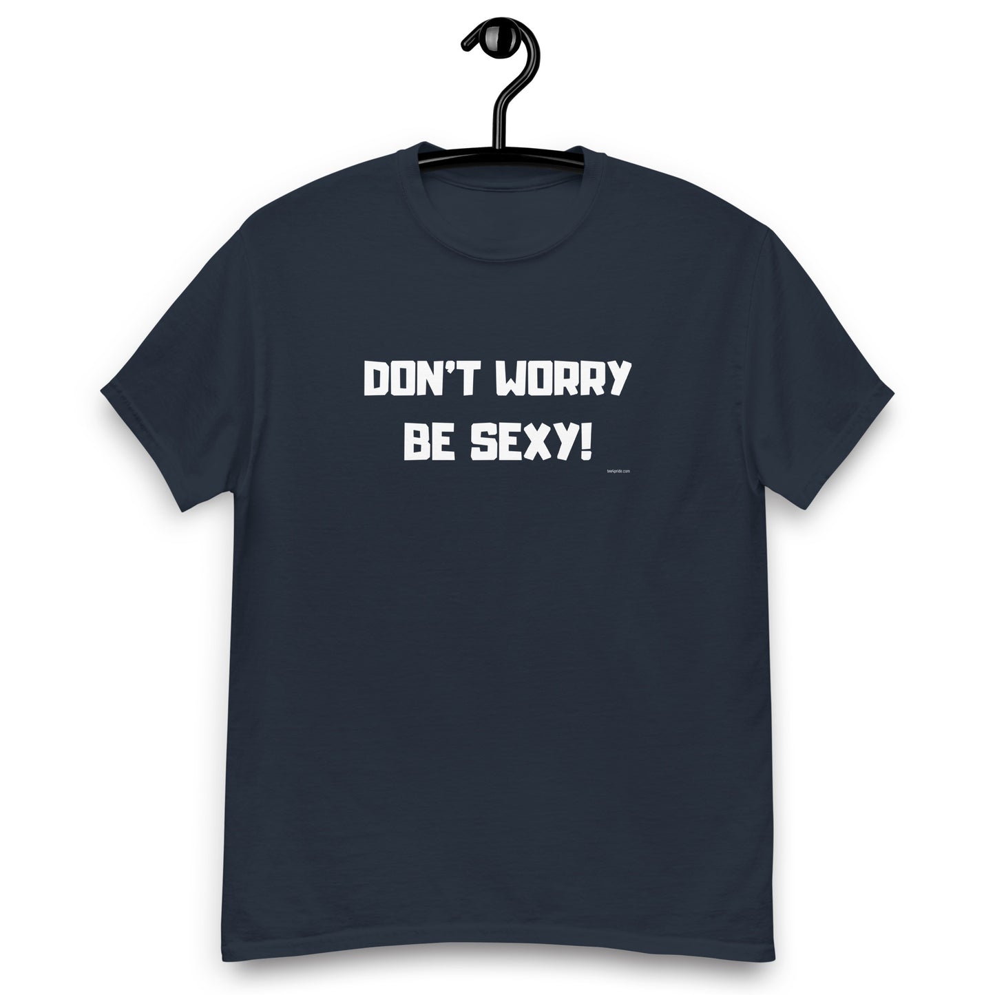 t-shirt gay sexy bleu