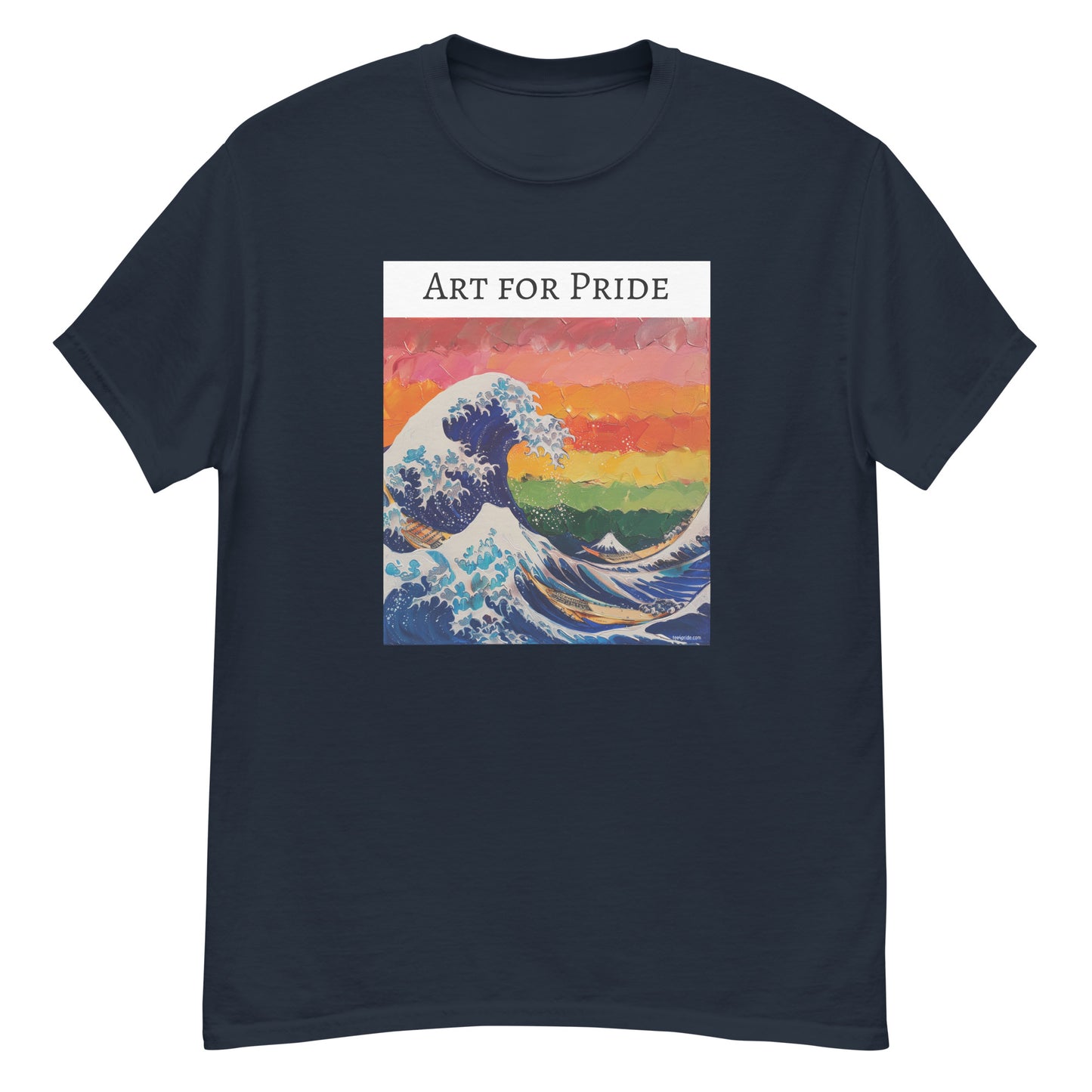 t-shirt hokusai