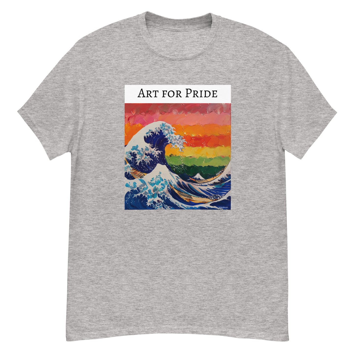 t-shirt hokusai vague