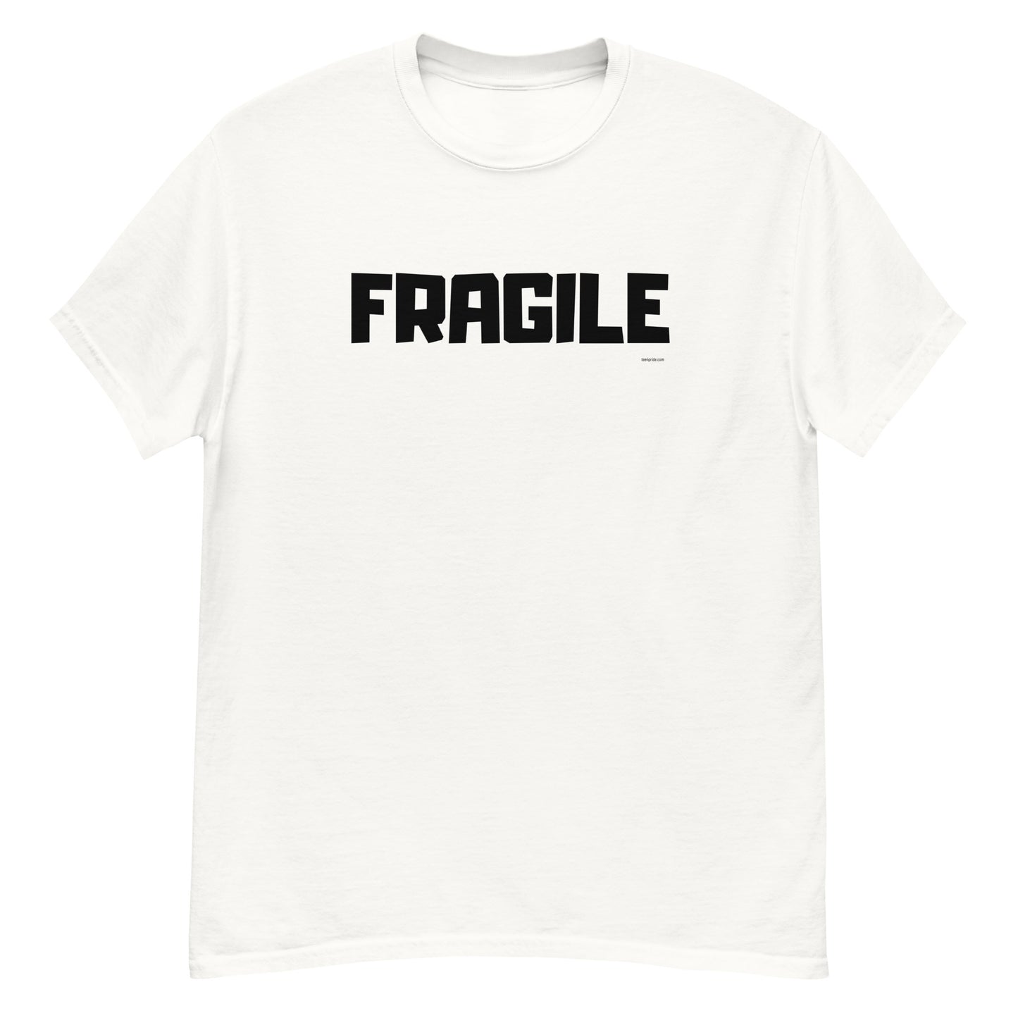 t-shirt homme fragile