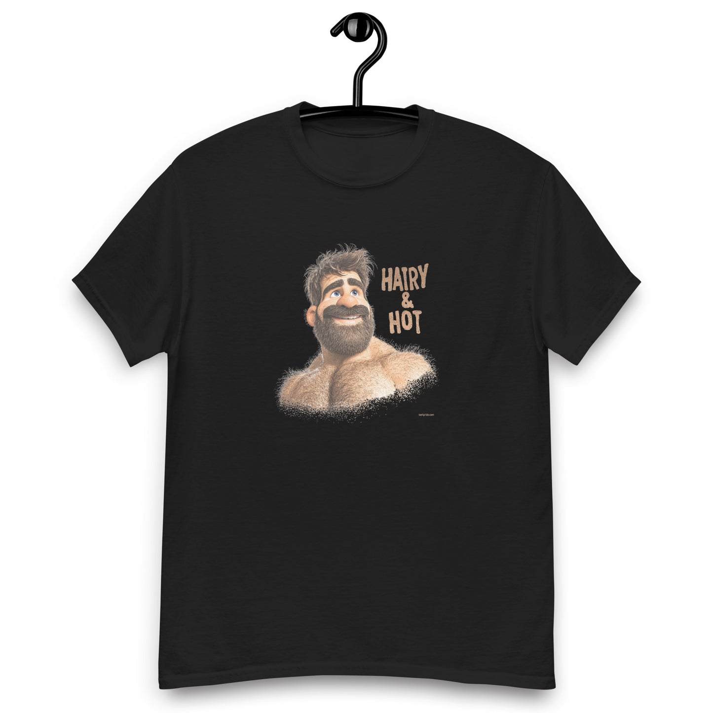 t-shirt homme poilu