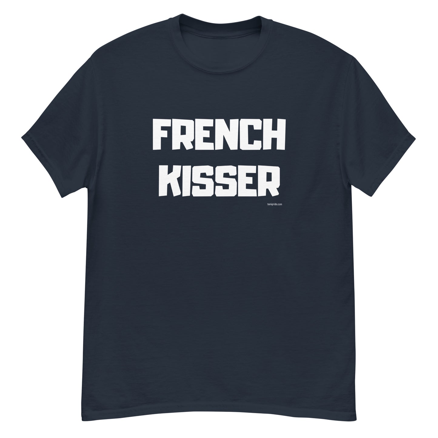 t-shirt lgbt french kisser