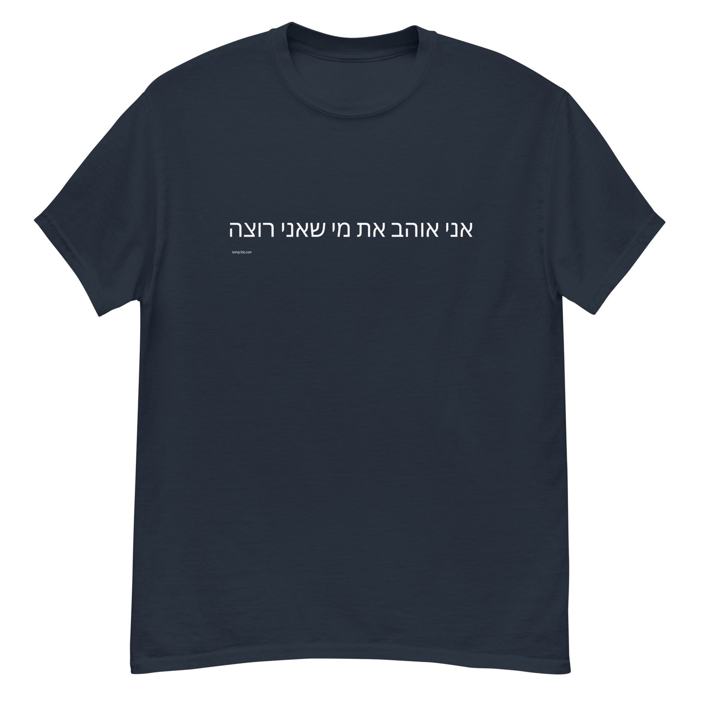 t-shirt lgbt hebreu