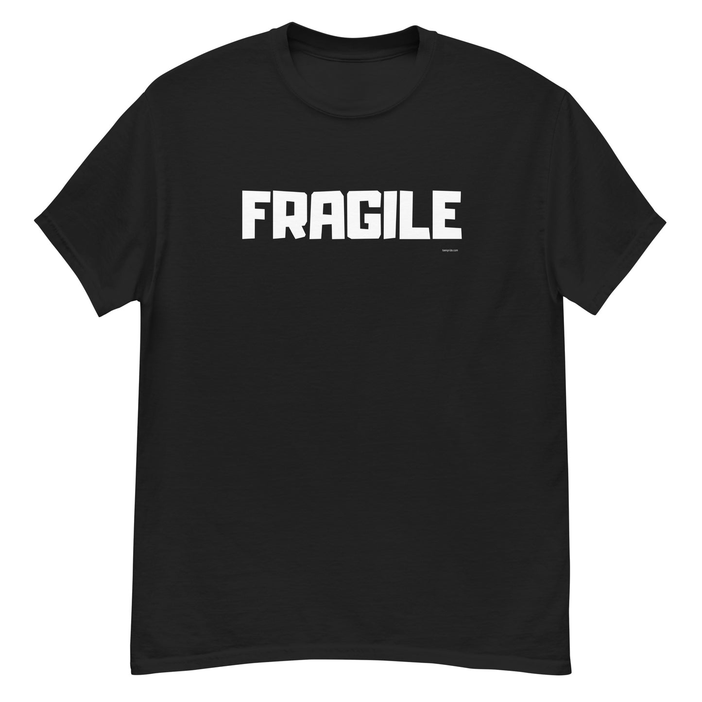 t-shirt lgbt homme fragile