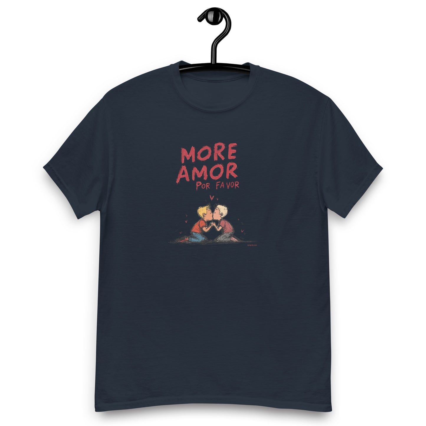 t-shirt lgbt homme more amor por favor
