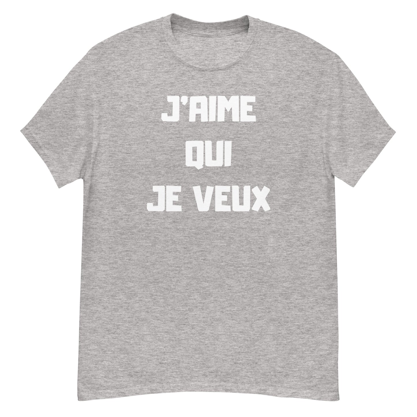 t-shirt lgbt j aime qui je veux