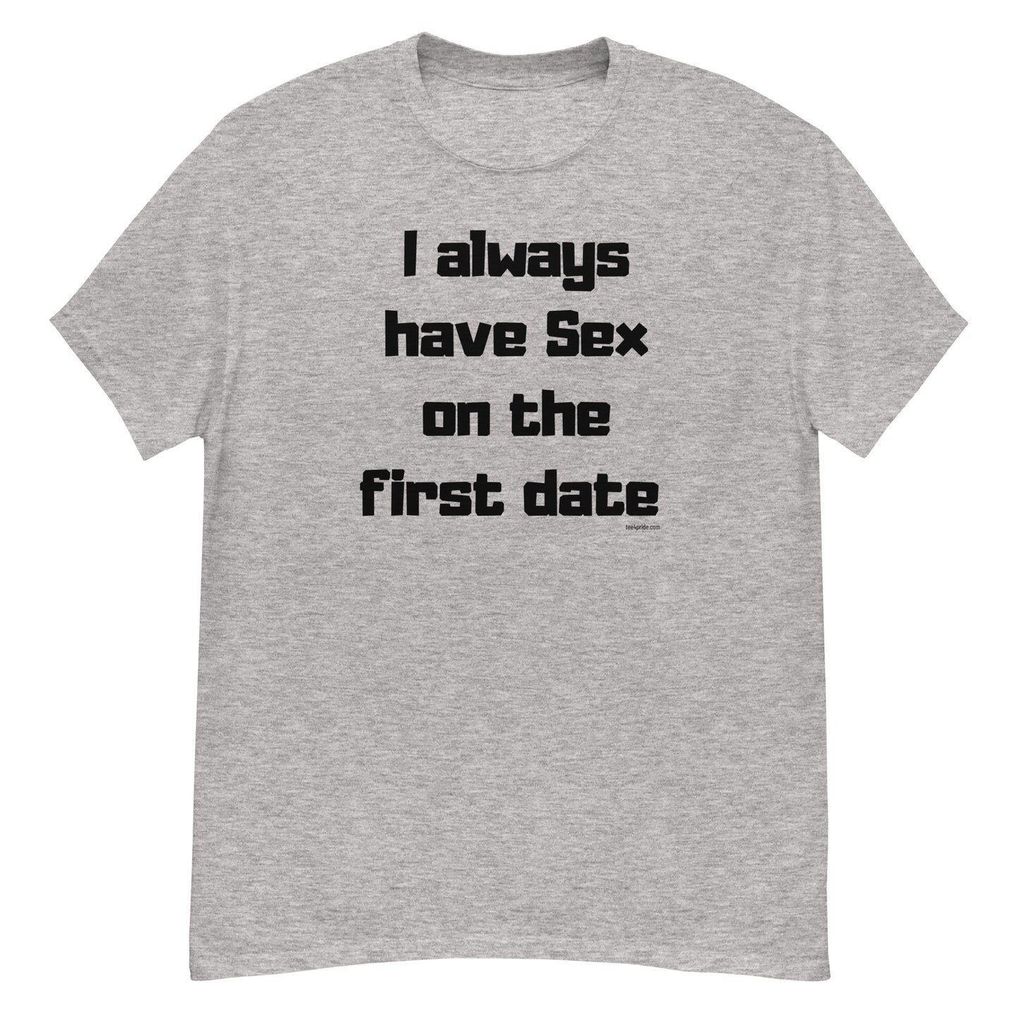 t-shirt sexe au premier rendez vous