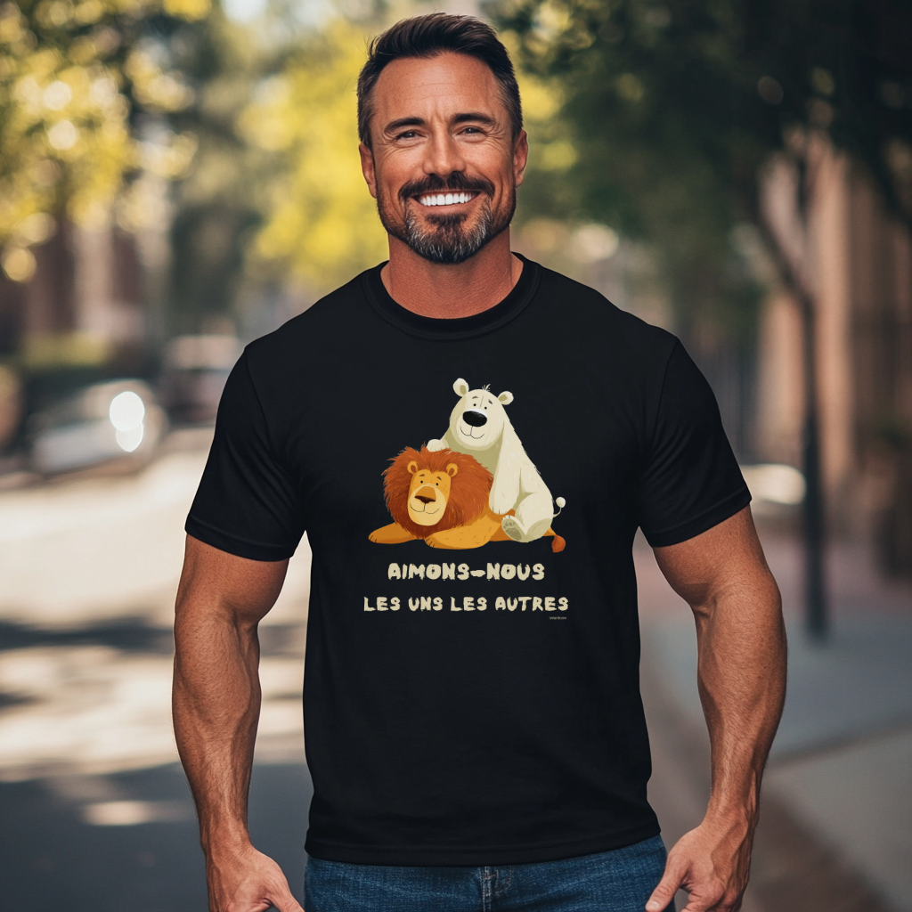 t shirt amour universel lgbt