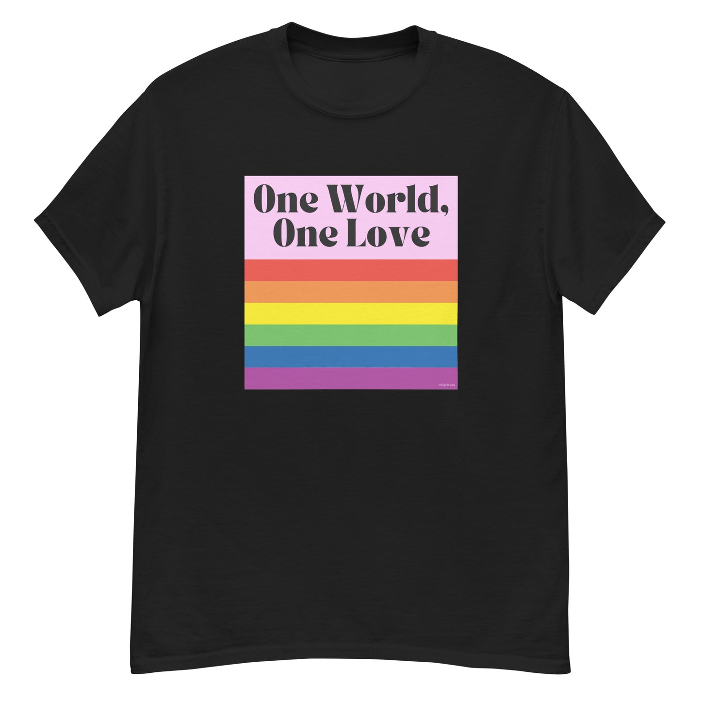 t shirt drapeau rainbow