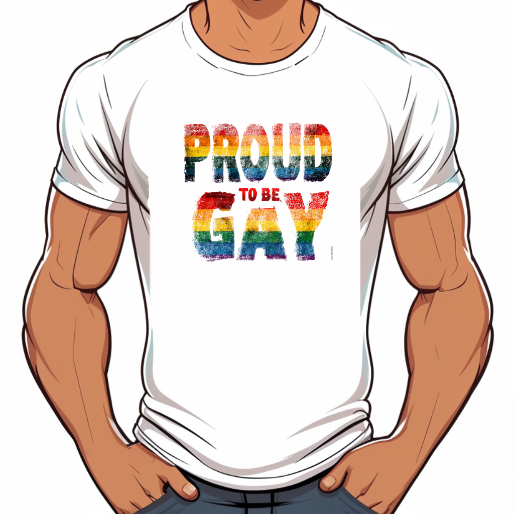 t shirt fier gay