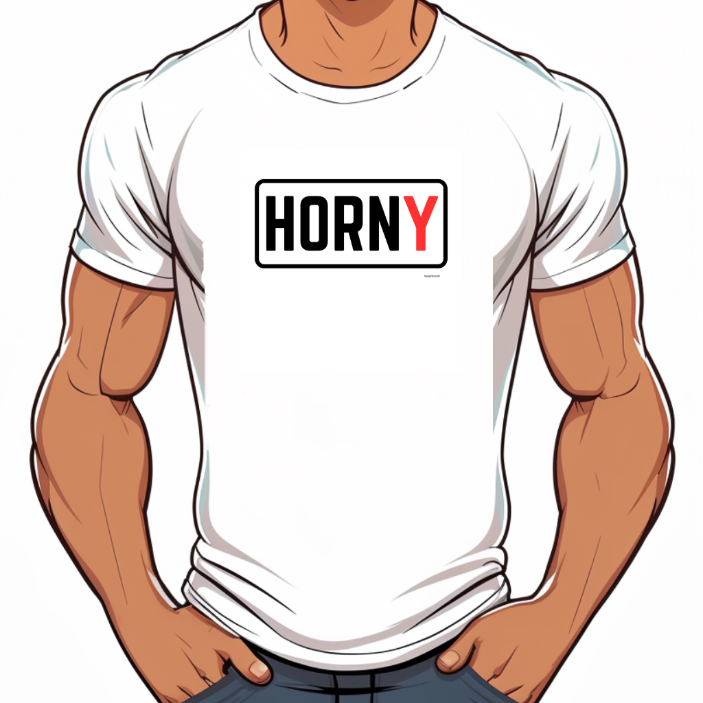t shirt gay Horny