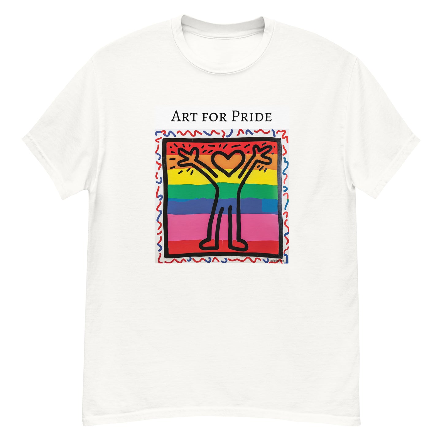 t shirt gay keith haring