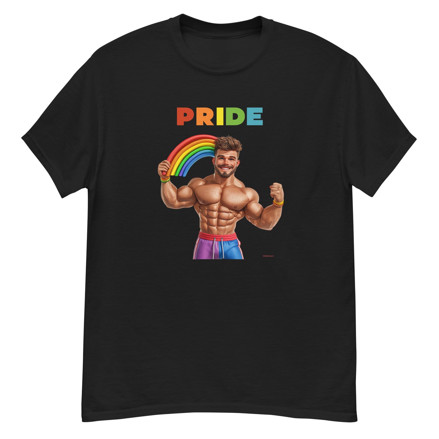 t shirt gay pride arc en ciel