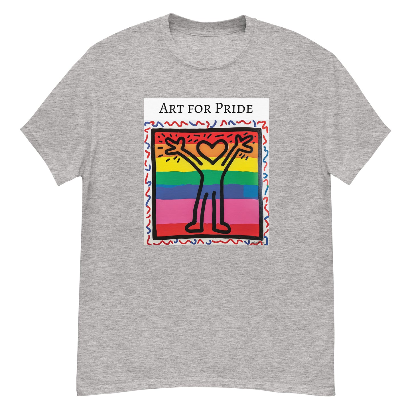 t shirt keith haring