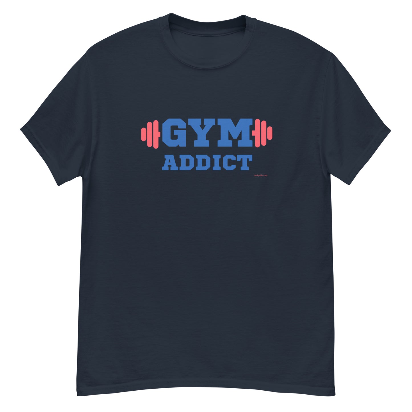 t shirt lgbt gym addict